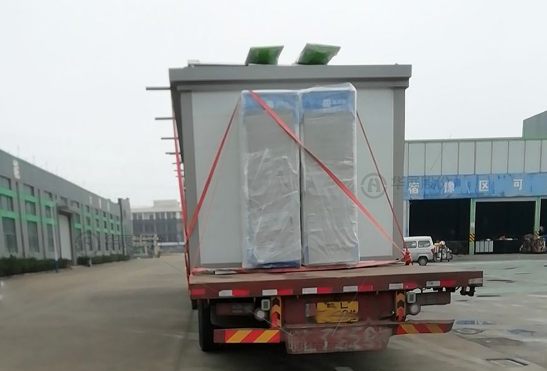 鹽城垃圾分類投放站，四分類垃圾房，智能分類垃圾房，垃圾分類箱房