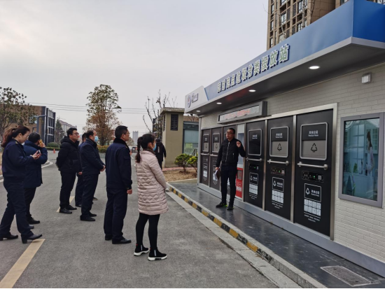 華展貓先生，智能垃圾分類收集房，垃圾分類房廠家