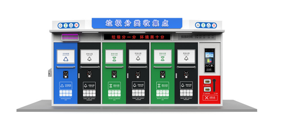 垃圾房效果圖，智能垃圾房，垃圾分類收集點(diǎn)，回收站生產(chǎn)廠家，垃圾分類收集點(diǎn)