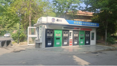 貓先生智能垃圾房，生活垃圾投放站，定時定點垃圾回收站生產(chǎn)廠家