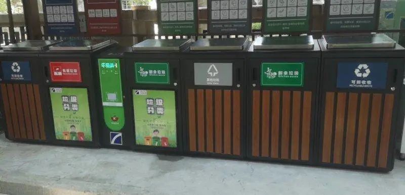 貓先生智能垃圾分類亭，定時定點垃圾收集點 ，垃圾亭生產(chǎn)廠家