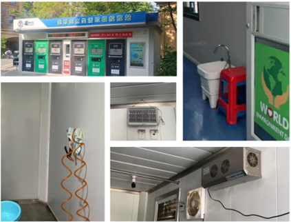 江蘇智能分類垃圾房，清潔小屋，垃圾分類收集站生產(chǎn)廠家